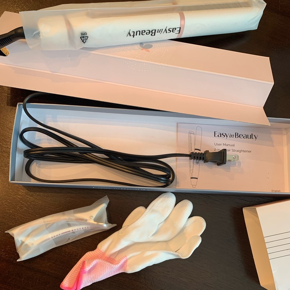 Brand New Easy in Beauty 2 in 1 Hair Straightener